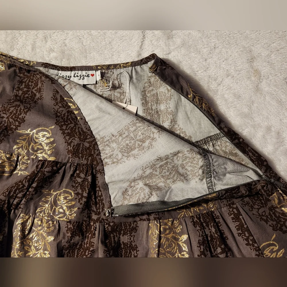 NWT VINTAGE Dizzy Lizzie Skirt, Size 2 - Picture 4 of 7